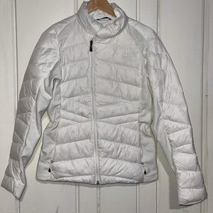 White North Face Puffer